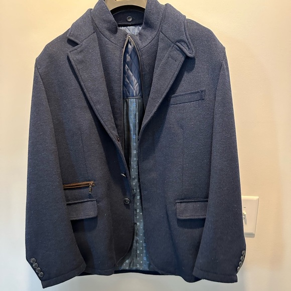Men’s Navy Jacket - Enzo Tovar’s - Picture 3 of 6